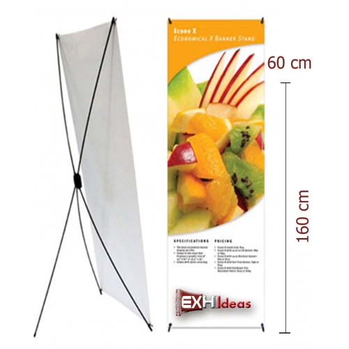 PUBLIGRAFIK DEL SURESTE: X-BANNER REFORZADO .80 X 1.80 MTROS. CON LONA ...